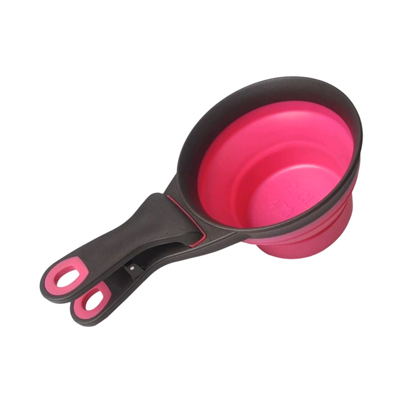 Gearrthóg séalaithe bia cat madraí agus babhla silicone beathaithe
