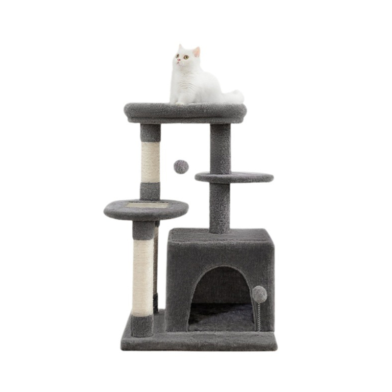 Teach crann scratcher cat adhmaid 